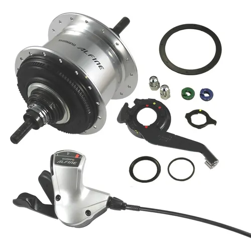 Hinterradnabe Shimano Alfine 8 Gang SG-S70008 silber 36 Loch Nabenschaltung