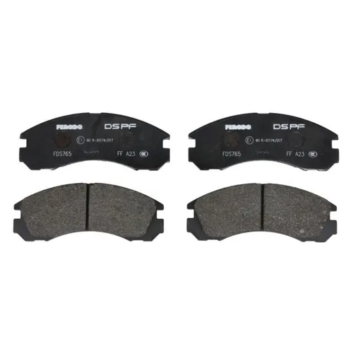 Ferodo Racing Bremsbelagsatz DS PERFORMANCE FDS1765 - Hochleistungs-Bremsbeläge für Scheibenbremsen, optimiert für maximale Bremskraft und verbesserte Performance auf der Rennstrecke.