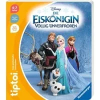 tiptoi® Die Eiskönigin - Völlig unverfroren - Gesellschaftsspiel für Kinder ab 4 Jahren, interaktives Buch mit Sound für spannende Abenteuer mit Elsa und Anna