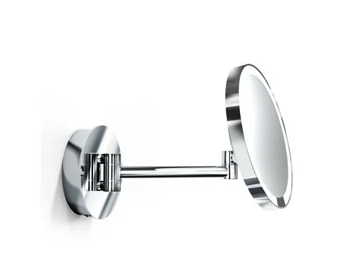 Decor Walther LED Wandkosmetikspiegel JUST LOOK PLUS WD - Kosmetikspiegel mit 7-facher Vergrößerung, dimmbarer LED-Beleuchtung und stufenlos einstellbarer Lichtfarbe - ideal für präzise Beauty-Anwendungen.