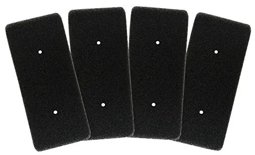 Comedes Filter kompatibel mit Samsung Trockner Wärmepumpentrockner | einsetzbar statt Samsung Filter DC62-00376A | Schaumfilter Sockelfilter (4 Stück)