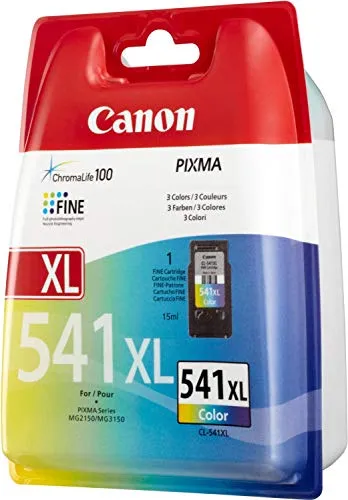 Canon CL-541XL Farb Druckertinte C/M/Y - hohe Reichweite - 15 ml für PIXMA Drucker ORIGINAL, Farbig, One size, 446367