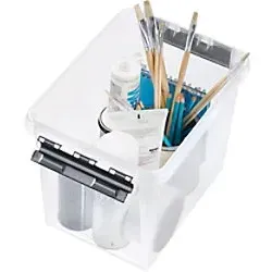 SmartStore Aufbewahrungsbox CLASSIC 11 – 14 Liter transparent - Praktische Aufbewahrungsbox mit 14 Litern Volumen. Ideal für die ordentliche Aufbewahrung von Gegenständen. Transparentes Design für einfachen Überblick.