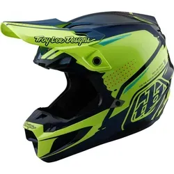 Troy Lee Designs SE5 Composite MIPS Motorcross Helm, grün-blau, Größe XS - Leichter und robuster Motorcross Helm mit fortschrittlichem Schutzsystem für optimale Sicherheit. Ideal für leidenschaftliche Fahrer, die Wert auf Qualität legen.