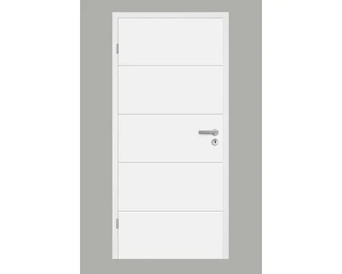 Pertura Zimmertür Perla 05 weiß lackiert (ähnlich RAL 9010) 61,0 x 198,5 cm Link