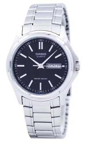 Casio Enticer Quartz Analog Casual Black Dial Mens Watch MTP-1239D-1ADF