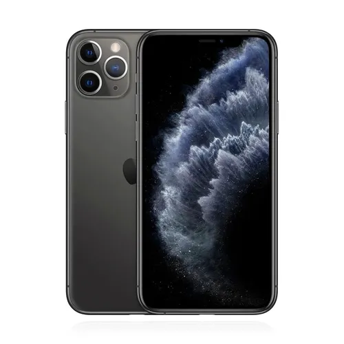 Apple iPhone 11 Pro Max - 64GB, Space Grau (Generalüberholt), staub- und wasserfest mit 12 MP Dreifach-Kamerasystem und A13 Bionic Chip