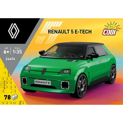 Cobi 24674 Renault 5 E-Tech