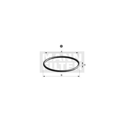 Mann-Filter Dichtung, Ölfilter Di 134-00
