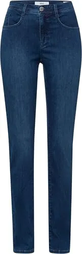BRAX Feel Good Style Mary Used Regular Blue 36 - Klassische Regular Fit Jeans aus hochwertigem Baumwoll-Elasthan-Mix für optimalen Tragekomfort und modernen Look.