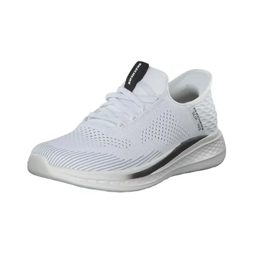 Skechers USA Men's 210810 Moccasin, Weiss/opulenter Garten, 41.5 EU