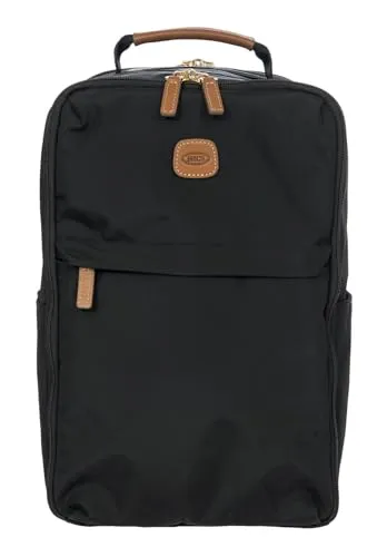 Bric's X-Collection Underseat Backpack Black - Tagesrucksäcke, geräumig und stilvoll, ideal für Reisen oder den Alltag mit den Maßen 25 x 40 x 18 cm.