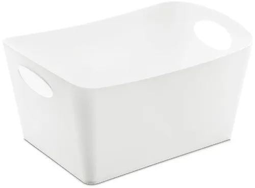 Koziol Storage Bin 1l BOXXX S - Multifunktionaler Aufbewahrungsbehälter, 100 % recyceltes Material und BPA-frei, ideal für Büro und Küche