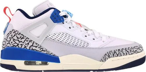 Nike Jordan Spizike Low FQ1759-110 - Stylischer Sneaker mit einzigartigem Design, vereint Elemente von fünf klassischen Air-Jordan-Modellen. Hohe Strapazierfähigkeit durch Leder und Textil, mit Dämpfung für Komfort bei jedem Schritt.