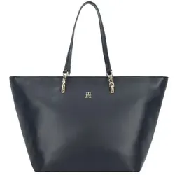 Tommy Hilfiger TH Refined Shopper Tasche 31 cm  blau