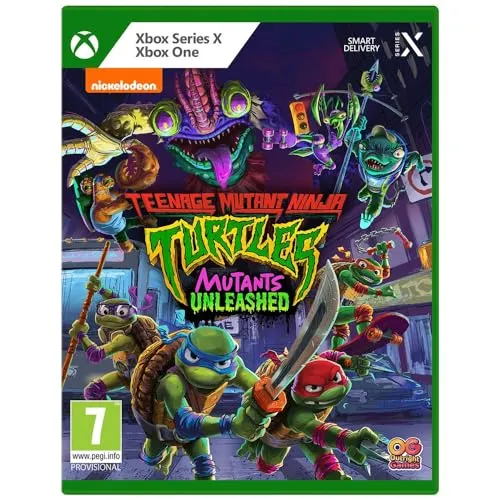 Teenage Mutant Ninja Turtles - Die Mutanten sind - XBSX/XBOne [EU Version] - Actiongeladenes Kampfspiel im "Mutant Mayhem"-Universum, spiele alleine oder im Couch-Koop-Modus mit Freunden und entwickle die Turtles, um die Stadt vor dem Chaos zu retten.