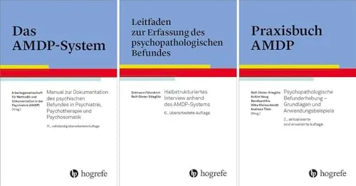 AMDP-Buchset: Fachliteratur für die medizinische Diagnostik - Medizin, umfassende Sammlung zur AMDP-Systematik für präzise Diagnosen und Therapieplanung.