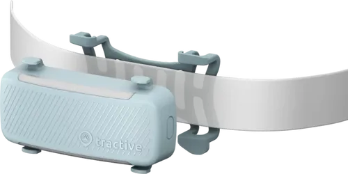 Tractive DOG 6 - GPS-Ortungsgerät für Hunde - GPS-Gerät für Hunde mit Gesundheitsmonitor, mini-kompakt und bis zu 10 Tage Akkulaufzeit, ideal für aktive Hundebesitzer