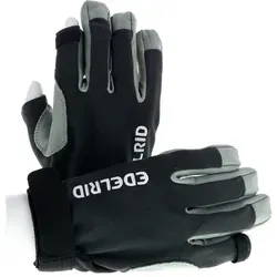 Edelrid Work Glove Closed Kletterhandschuhe Grau M - Kletterhandschuhe für optimale Griffigkeit und Schutz, ideal für Kletterer und Outdoor-Enthusiasten.