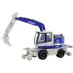 MINIS LC4259 Liebherr A922 Rail 2-Wege Bagger KIBAG CH Tieflöffel, Spur N - Baufahrzeuge, Maßstab 1:160, ideal für Modellbau-Enthusiasten und detailverliebte Sammler.