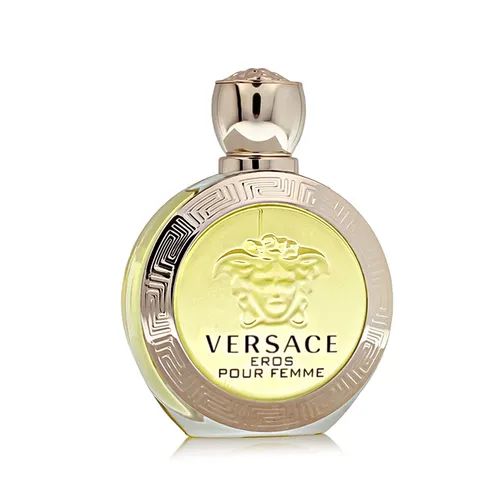 Versace Eros Pour Femme Eau de Toilette 100 ml - Damenduft mit blumig-fruchtiger Note, ideal für selbstbewusste Frauen, die ihre feminine Seite betonen möchten.