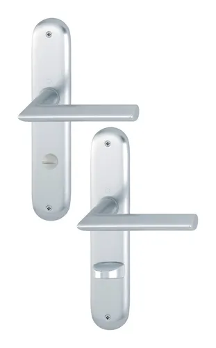 Hoppe Zimmertür-Langschildgarnitur 1140 / 273 P F1 SK / OL mit Schnellstift - 2785884