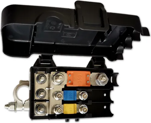 MegaVAL MidiVAL 3-Fach Sicherungshalter - Sicherungen & Sicherungsboxen – Langlebiger 3-Fach Sicherungshalter für 12V, 24V und 32V mit einfacher Installation und universeller Kompatibilität, ideal für Tuning und Oldtimer.