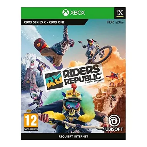 Ubisoft Riders Republic für Xbox One – Sportspiel im Mehrspieler-Modus - Erlebe die aufregende Welt von Riders Republic auf Xbox One! Finde Gleichgesinnte in einer offenen Umgebung und entdecke spannende Mehrspieler-Modi mit Bikes, Ski und mehr.