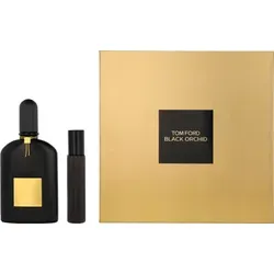 TOM FORD Black Orchid Eau de Parfum Set - Duft-Set mit luxuriösem Black Orchid Eau de Parfum (50 ml) und praktischem Reisespray (10 ml) für einen unverwechselbaren, sinnlichen Duft.