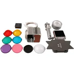 Hobolite Mini Max Creator Kit - Kompakte Videokameraleuchte mit 40W Leistung, zweifarbigem Licht und einfacher Bluetooth/NFC-Steuerung. Ideal für kreative Projekte und flexible Stromversorgung.