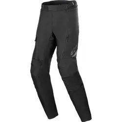 Alpinestars ST-1 Textilhose wasserdicht - Schwarz - L - Motorradhose mit wasserdichter Konstruktion und abnehmbarem Thermofutter für Komfort bei jedem Wetter. Ideal für Abenteuertouren mit optimalem Fahrkomfort und Sicherheit dank Nucleon Flex Plus Knieprotektoren.