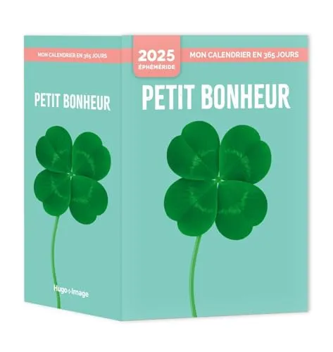 Mon calendrier 2025 - Petit bonheur