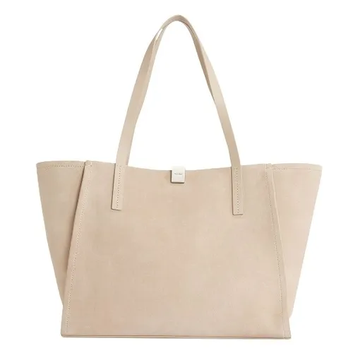 Calvin Klein CK Mixmedia Shopper Tasche Leder 43 cm gelb TAS036593