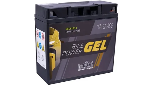 INTACT Bike Power-Batterie GEL 51913 - Motorradbatterien mit hoher Leistung und langer Lebensdauer, ideal für zuverlässige Stromversorgung bei jedem Wetter.
