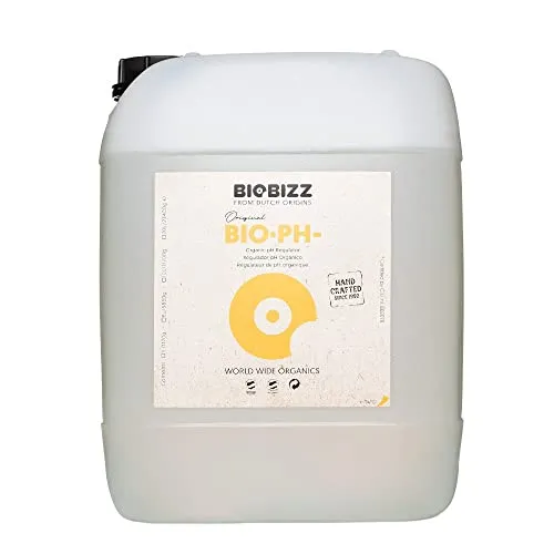 BioBizz Bio-Down pH-Regulator 5 L - Organischer pH-Regulator zur sanften Senkung des pH-Werts in Nährstofflösungen. Ideal für biologischen Anbau und empfindliche Pflanzen – einfach anzuwenden und nachhaltig.
