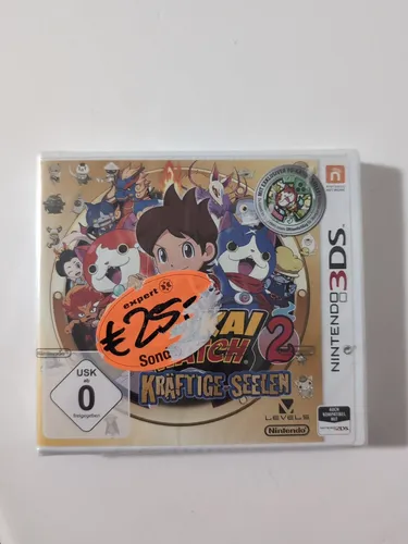 Nintendo 3DS Yo-Kai Watch 2: Kräftige Seelen - Rollenspiel für Nintendo 3DS mit spannenden Abenteuern und exklusiver Medaille – perfekt für Fans der Yo-Kai Watch Serie!