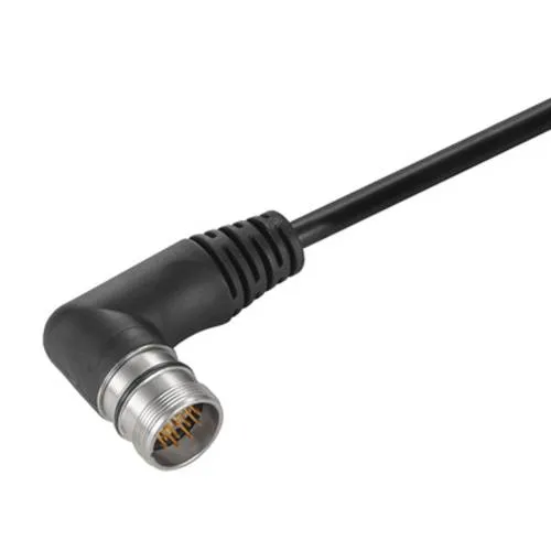 Weidmüller 1818090100 Sensor-/Aktor-Steckverbinder, konfektioniert M12 Stecker, gewinkelt 1.00m Polzahl Sensoren: 19 1St.