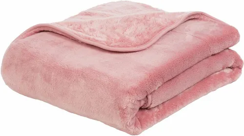 Gözze Wohndecke Premium Cashmere Feeling - Bettdecken in altrosa, kuscheliges Cashmere Feeling, perfekt für gemütliche Abende und stilvolle Akzente in Ihrem Wohnraum.