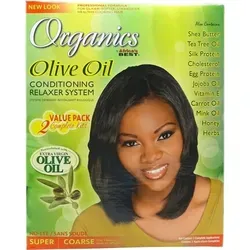 Africa's Best Organics Olive Relaxer Kit Super Double Pack