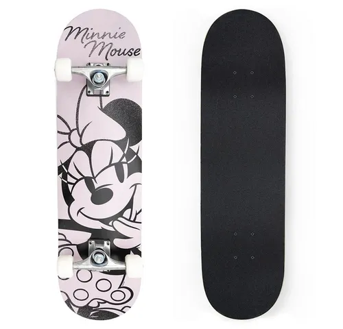 Disney Skateboard Minnie Mouse - Cruiserboard für Kinder, ideal für Gehwege & Parks mit coolen Minnie Mouse Designs.