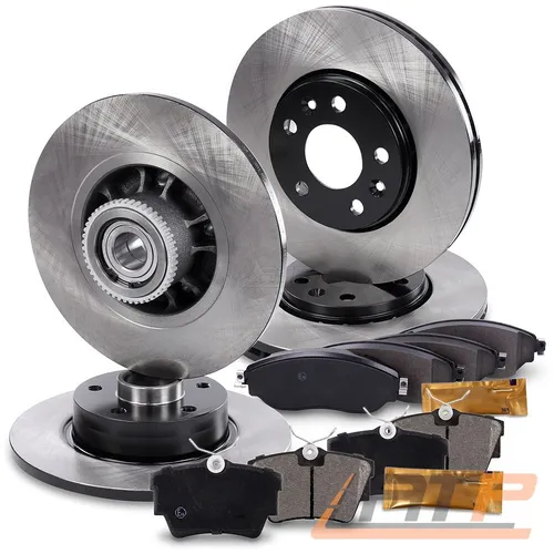 BREMSSCHEIBEN + BREMSBELÄGE VORNE + HINTEN FÜR OPEL VIVARO B RENAULT TRAFIC 3