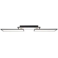 Brilliant LED Panel Bility Schwarz 36W 3000K Warmweiß – Schwenkbar und Modern - Das Brilliant LED Panel Bility in Schwarz bietet mit 3960 Lumen eine hervorragende Beleuchtung. Die schwenkbaren Elemente ermöglichen eine flexible Ausrichtung, ideal für jeden Raum. Genießen Sie die gemütliche Warmweiß-Atmosphäre.