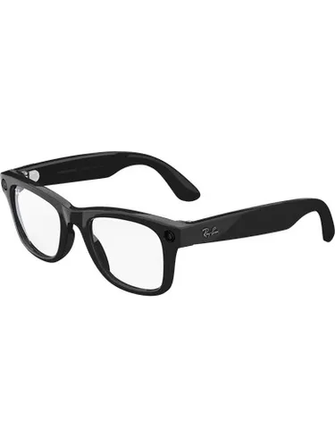 Ray-Ban Meta Wayfarer: Glänzend Schwarz AI Glasses - Innovative Smart-Brille mit 12-MP-Kamera und Open-Ear-Audio für freihändige Anrufe und Livestreams, ideal für kreative Momente und barrierefreie Nutzung.