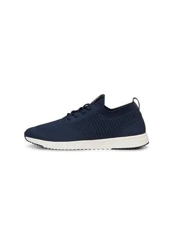 Marc O’Polo Sneaker 60223713501605890 in Blau (46) - Trendige Herren Sneaker mit flexibler, rutschhemmender Laufsohle und gut gepolsterter Decksohle. Ideal für sportliche Aktivitäten und den Alltag, mit praktischer Fersenschlaufe und sockenähnlicher Konstruktion.