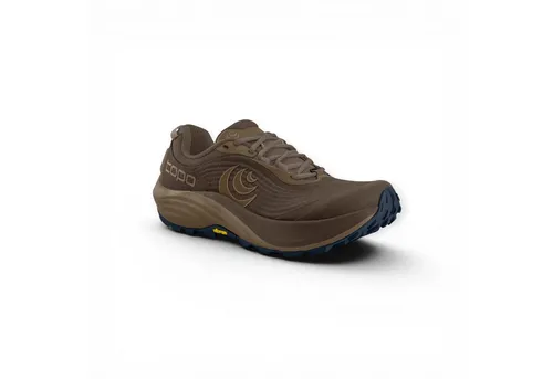 Topo Athletic Pursuit 3 Trailrunningschuhe 46 | EU 46 in Braun - Atmungsaktive Trailrunningschuhe mit rutschfester Vibram Megagrip-Sohle. Ideal für anspruchsvolle Trails. Bestellen Sie jetzt im Online-Shop von Bergfreunde.de!