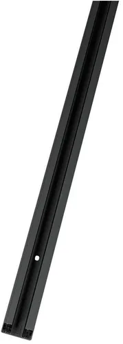 SLV 1Phasen-Aufbauschiene Hochvoltschiene, schwarz, 1m (143010) - Schienensysteme, Aluminium Trägerschiene mit einfacher Montage an Wand oder Decke, ideal für flexible Lichtlösungen in jedem Raum.