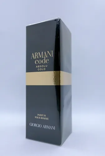 Giorgio Armani CODE ABSOLU GOLD Eau de Parfum 60 ml - Herrenparfum mit langanhaltendem Duft aus Vanille und Zitrusfrüchten, ideal für besondere Anlässe.