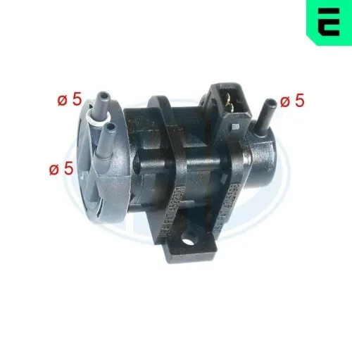 Druckwandler Abgassteuerung ERA 555052 für OPEL SAAB - Hochwertiger Druckwandler für Abgassteuerung, elektrisch-pneumatisch, mit 2 Steckkontakten und 12 V Spannung, ideal für zuverlässige Fahrzeugleistung.