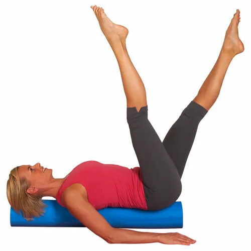 softX® Pilates-Rolle 14,5 cm x 90 cm blau - Der perfekte Trainingsbegleiter - Fitness-Kleingeräte - Rutschfeste und formstabile Pilates-Rolle für sicheres Training, vielseitig einsetzbar und ideal für Zuhause oder im Fitnessstudio.