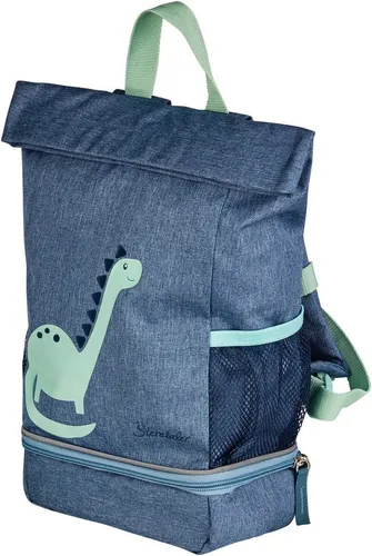 Sterntaler® Kinderrucksack Dino Rexi - Schulranzen für Kinder ab 3 Jahren, wasserabweisend und mit reflektierenden Designelementen für mehr Sicherheit. Mit Dinosaurier-Motiv und verstellbaren, gepolsterten Tragegurten.